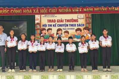 HỘI THI KỂ CHUYỆN THEO SÁCH – LAN TỎA VĂN HÓA ĐỌC TRONG NHÀ TRƯỜNG