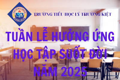 LỄ PHÁT ĐỘNG TUẦN LỄ HƯỞNG ỨNG HỌC TẬP SUỐT ĐỜI NĂM 2025