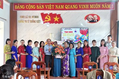 Trường Tiểu học Lý Thường Kiệt tổ chức tọa đàm kỷ niệm Ngày Quốc tế Phụ nữ 8/3
