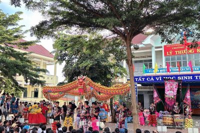 Rộn ràng Ngày hội Trung Thu 2025 tại Trường Tiểu học Lý Thường Kiệt